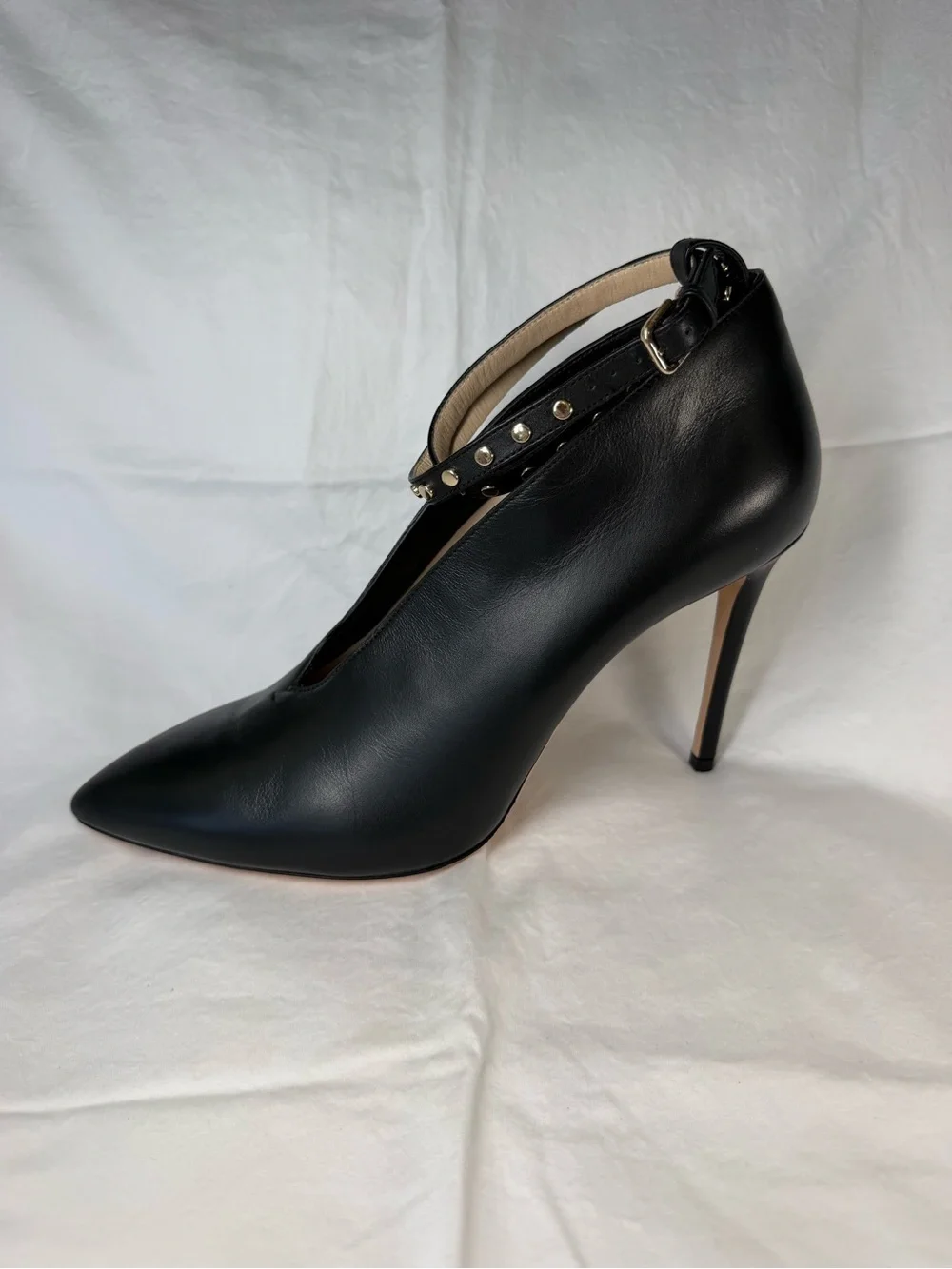 NEW in box Jimmy Choo Lark Booties black boots size 40.5 US Size 10 studs